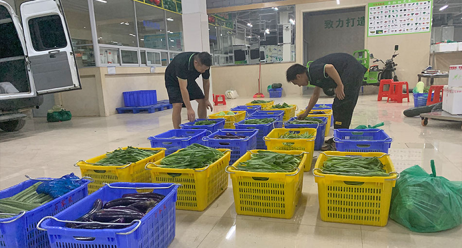 萬家歡膳食食堂承包經營過程中是如何采購的？